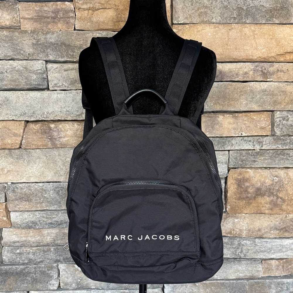 NWOT Marc Jacobs Classic ALL STAR Black Nylon Backpack
